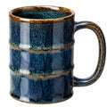 Blauer Keramikbecher, 300ml