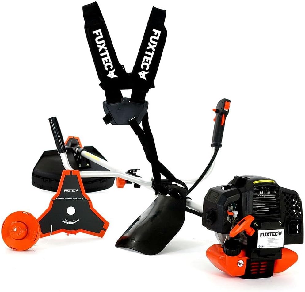 FUXTEC Benzin Motorsense FX-MS152 mit 52 cc, Rasentrimmer