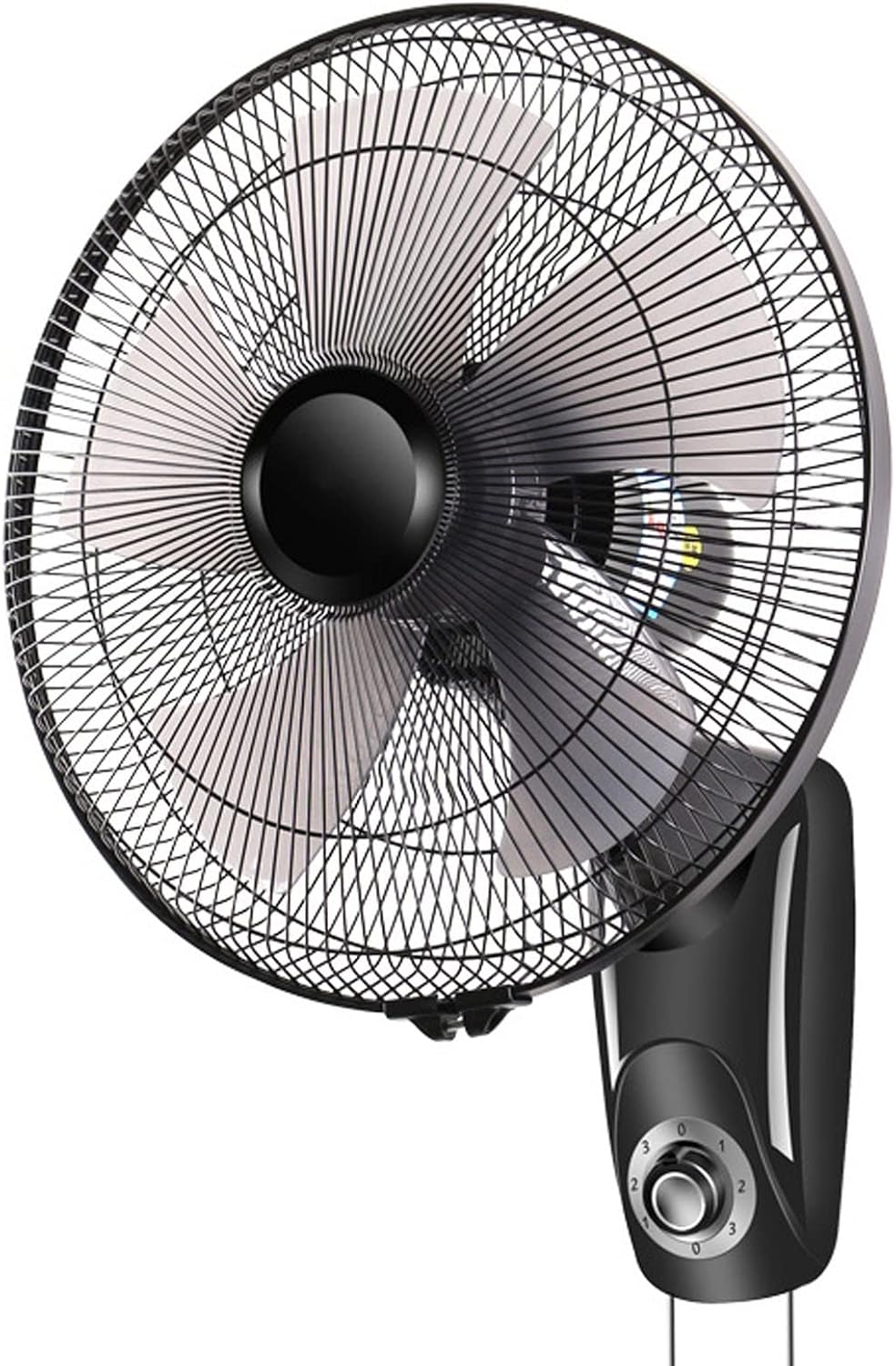 JKJZSALJ Verstellbarer, Oszillierender Industrie Wandventilator, 3 Geschwindigkeitsstufen, 5 Flügel, Fernbedienung, Für Den Außenbereich