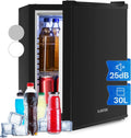 Klarstein Mini Kühlschrank für Zimmer, 30-Liter-Kühlschrank, Minikühlschrank, Camping, 5-15 °C