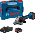 Bosch Professional 18 V System Akku-Winkelschleifer GWS 18 V-8 (Scheibendurchmesser 125, 4.0 Ah, Schnellladegerät