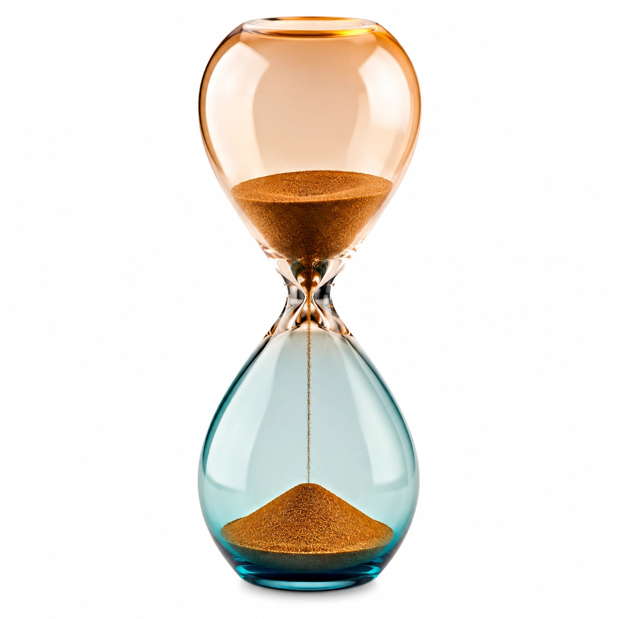 Sanduhr 30 Minuten Orange/Blau