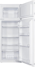 Amica Einbau-Kühlschrank mit Gefrierfach oben, Kuehlschrank, 1450 mm, LED, Elektronische Steuerung