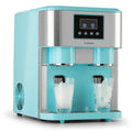 Klarstein Eiswürfelmaschine Klein, Eisbereiter, Für Zuhause, Camping, 12 Minuten, 12 W, 1,8 l, 15 kg, 45,3 cm, 16,5 kg, Weiß