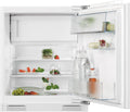 AEG OSF6I82EF Unterbau-Kühlschrank / 820 mm / 4-Sterne-Gefrierfach / 111 l/Festtür/E, Kochfeld, Automatisch, 6 Stunden, 2 °C