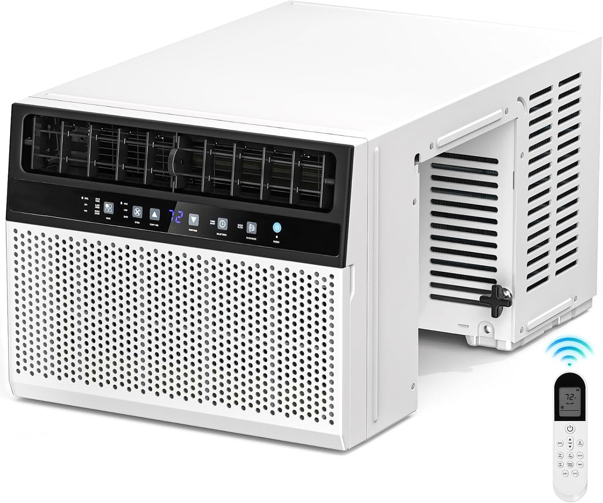 Antarctic Star 10000 BTU 4 in 1 Fensterklimaanlage, Ventilator, Luftentfeuchter, Schlafzimmer, LED