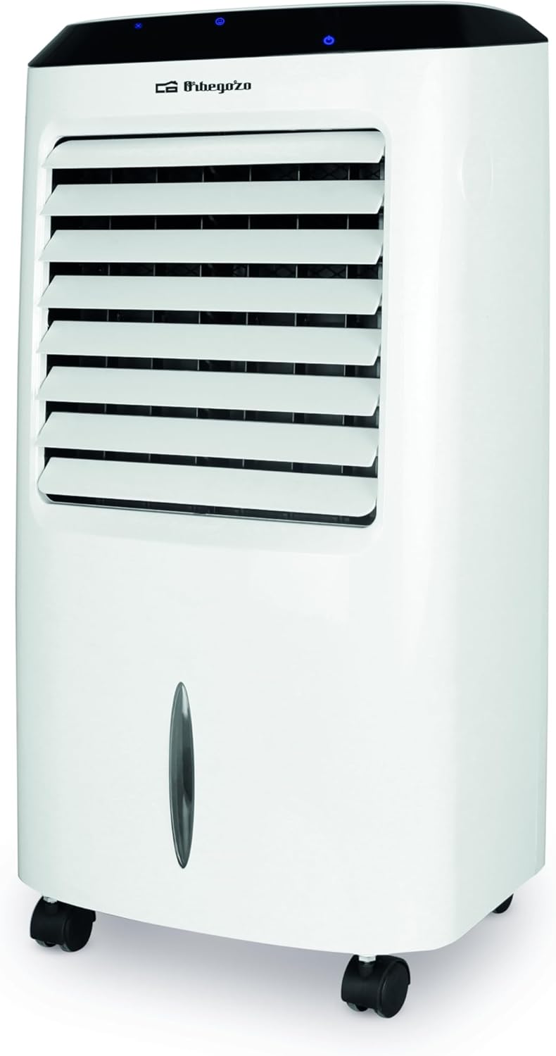 Orbegozo Air 52 Luftkühler 3-in-1,3 Stufen, Praktisch, Klimaanlage, 65 W, 8 Stunden, 10 l, LED