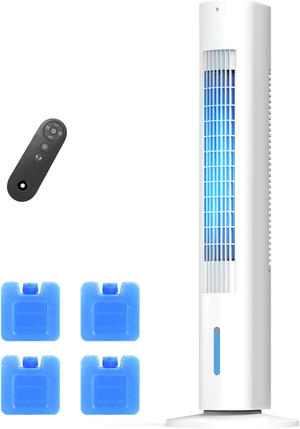 AIRTHRYL Fensterlose tragbare Klimaanlage Mobile Klimaanlage, 3 Kühlakkus, 70° Oszillation, Smart Timer für Zimmer, Ventilator und Luftbefeuchter