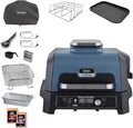 Ninja Woodfire Pro Connect XL Elektrischer BBQ Smoker Grill, Heißluftfritteuse, Camping, 3 kg, 41 cm, 57 cm, 51 cm, 18 kg, Schwarz