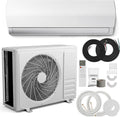 TRIUMPHKEY Split Klimaanlage 12000 BTU / 3,5 kW, Schlafzimmer, 3,1 kW, 3 m