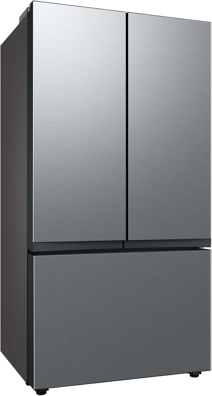 Samsung RF24BB620ES9EF French-Door-Kühlschrank mit Gefrierfach, Side-by-Side-Kühlschrank, Automatisch, 674 l, 73 cm, Edelstahl