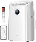 DREO 12000 BTU Mobiles Klimagerät (3-in-1 Kühlen/Ventilieren/Entfeuchten), Automatisch, Schlafzimmer, 4,9 m, 16–30 °C, 45 dB, 65 dB, 3,2 l