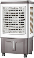 Generic Verdunstungsluftkühler 30-Liter-Wassertank Turmventilator, 2 Kühlboxen, 120° Schwenkbereich, 3 Geschwindigkeitsstufen, Fernbedienung