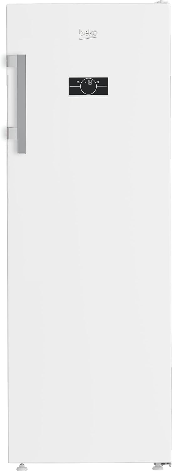Beko Gefrierschrank B5RFNE295 W freistehender Gefrierschrank, Türalarm