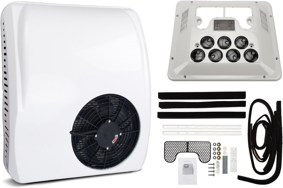 Yitrust Klimaanlage, 12 V, Weiß