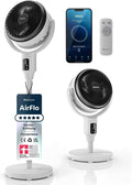 Pro Breeze AirFlo Smart Standventilator 108 cm, TISCHVENTILATOR, Schlafzimmer, 108–60 cm, 29 dB, LED