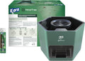 K.PRO Elektrische Mückenfalle + 1 Lockstoff-Spritze - Mücken und Tigermücken - Lockt, Terrasse, 10 g, Geräuschlos