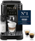 De'Longhi Magnifica Start ECAM222.91.B Kaffeevollautomat, 5 One-Touch-Getränke, LatteCrema Hot Milchsystem, Espresso/Cappuccino, Soft-Touch, Schwarz