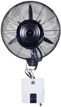 Generisch Industrieller Wandventilator, 3 Geschwindigkeitsstufen, Oszillierender Wandventilator mit 15L Wassertank, automatische Wasserbefüllung