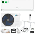 Kältebringer A+++ R290 Split Klimaanlage 12000 BTU (3,7 kW) - mit Heizfunktion, Büro, 19 dB, 5m, App
