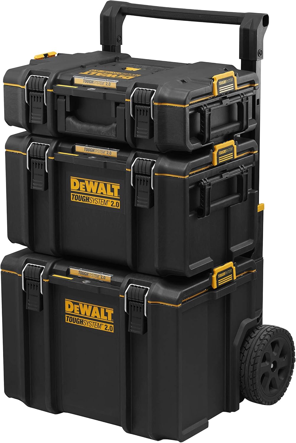 DEWALT TOUGHSYSTEM 2.0 Aufbewahrungsbox-Turm-Set (3 Module)