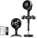 DREO Smart-Ventilator fürs Schlafzimmer, Tischventilator, Standventilator, 36,6 m, 8,8 m, 20 dB