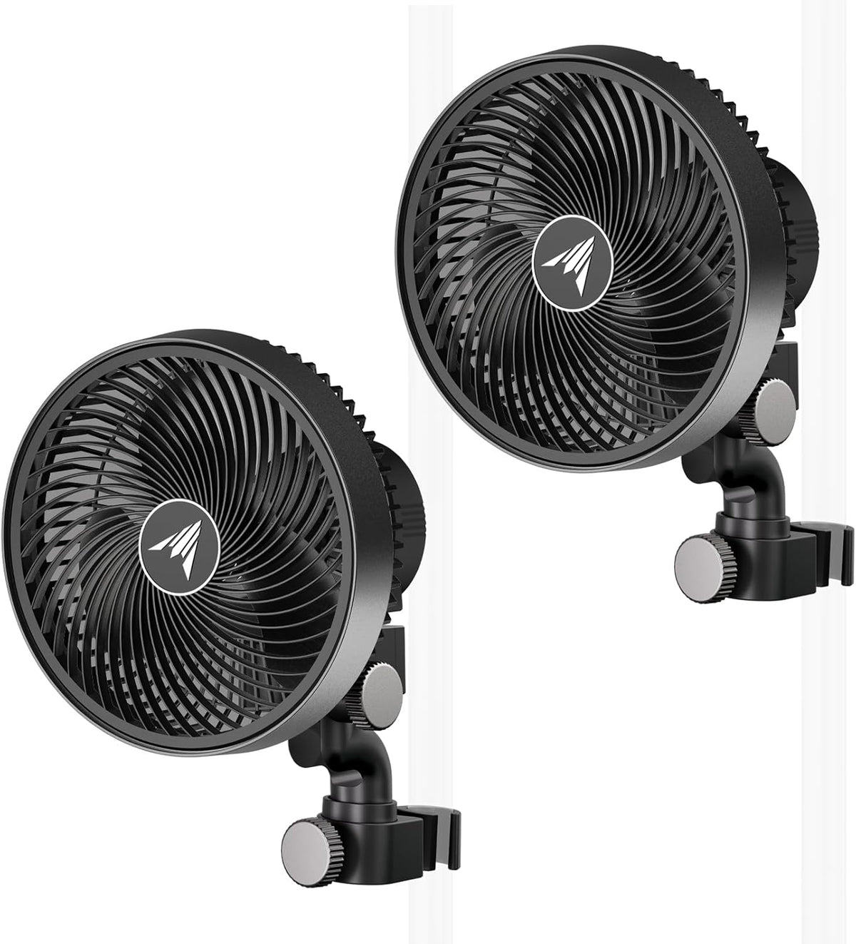 AC Infinity CLOUDRAY S6 (2er-Pack), Clip-Ventilator, WLAN, App, IP44