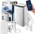 Termofol Mobile Klimaanlage ASPEN 4000 W, Luftentfeuchter, Ventilator, Schlafzimmer, WLAN, App