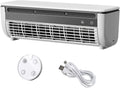 Allayu Wandklimaanlage Küche Schlafzimmer Wandventilator, Produktgröße 33, 02 * 10, 16 * 10, 16 cm, tragbar und effizient kühlend, kein Bohren