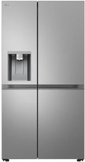 LG GSLE81PYBC Side-by-Side Kühlschrank mit Gefrierfach (628 l, 73,5 cm, 34 dB, 4,3 l, 0,5 °C, No Frost, App, LED