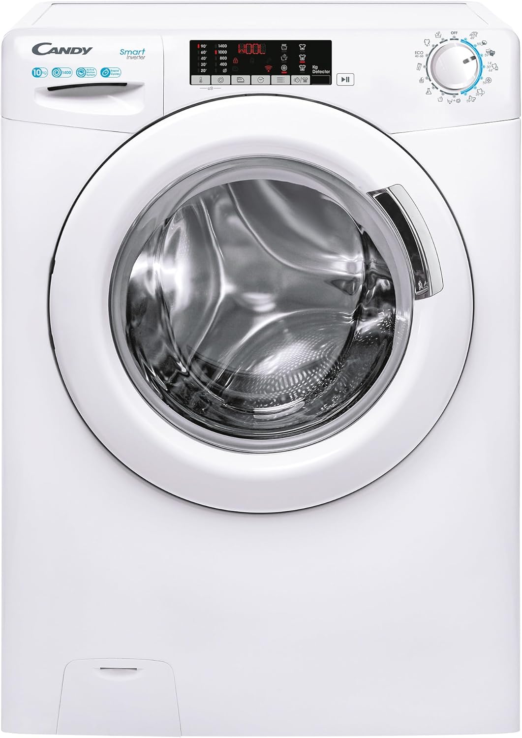 Candy CS 1410TXME/1-S Waschmaschine, Frontlader-Waschmaschine, 1-10 kg, Inverter-Motor