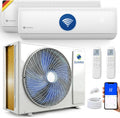 Zeniro 4D -20°C Split-Klimaanlage, 2, 6 kW, 3, 5 kW, 27000 BTU, 7, 9 kW, App-/WLAN-Steuerung, Weiß