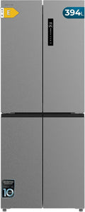 Cecotec Multi-Door Kühlschrank Bolero CoolMarket 4D 394 Inox E. Inverter-Kompressor, Automatisch, 32 °C, 4 Stunden, 394 l