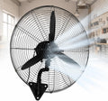 TsoLay Industrieller Wandventilator, Hochgeschwindigkeitsventilator, 55 cm, 68 cm, 78 cm, 220 V, 180 W, 230 W