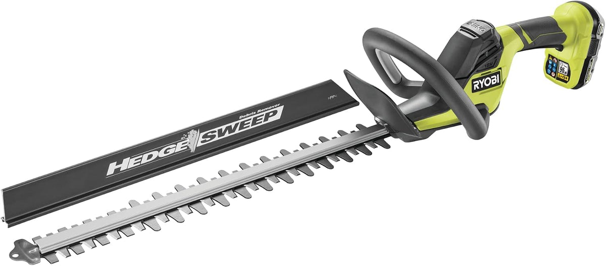 RYOBI 18 V ONE+ Akku-Heckenschere RY18HT50A-120,50 cm Klinge, 24 mm, 2,0 Ah