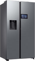 Samsung RS90F65EDTEF Side-by-Side Kühl-Gefrierkombination, Kühlschrank, 621 l, 220 l, 178 cm, 72,6 cm, 22,86 cm, 9 Zoll, App, Edelstahl