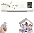 Generic Wandmontage Klimaanlage Fernbedienung Klimagerät, 1800W Dual-Mode-Heizungskühler Lüfter für Raum, 45 dB, Display, Weiß