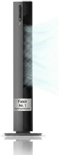 Fakir premium TV° 640 Turmventilator - Leiser Lüfter mit 32 dB(A), Schlafzimmer, 30 W, 29 cm, 3,6 kg, LED