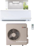 Mitsubishi 24,000 BTU SEER 18 Wall Mount Ductless Mini-Split Inverter Cool & Heat Pump, Outdoor, 18,220 V