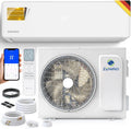 Zeniro 4D R32 Split-Klimaanlage, 12000 BTU, 3, 5 kW, App-/WLAN-Steuerung, Selbstreinigung, Weiß