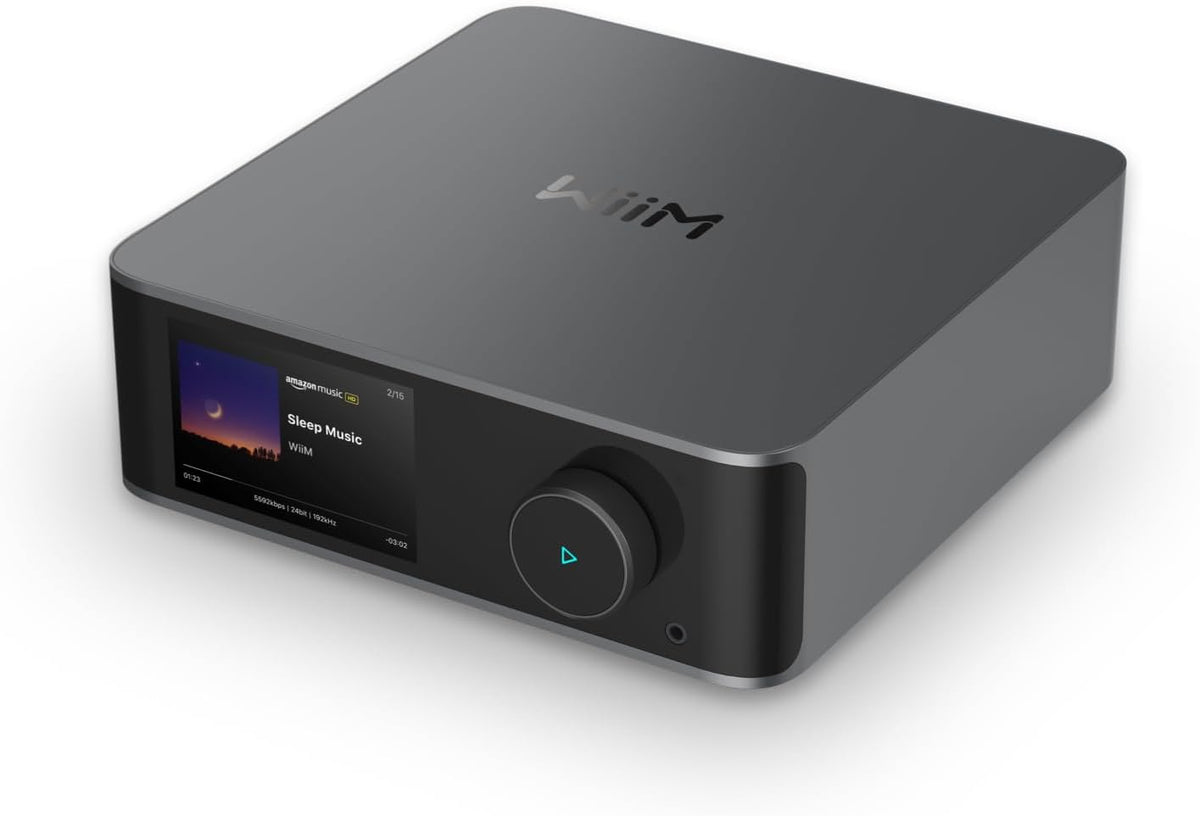 WiiM Ultra Music Streamer & Digital Preamp, 116 dB, 121 dB, Bluetooth 5.3, App