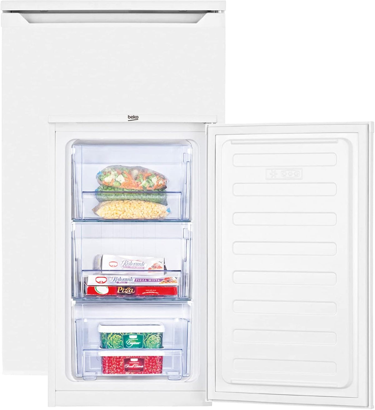 Beko FS166020 Gefrierschrank, Ventilator, Euromonitor, 15 °C, 100 l, 3 kg
