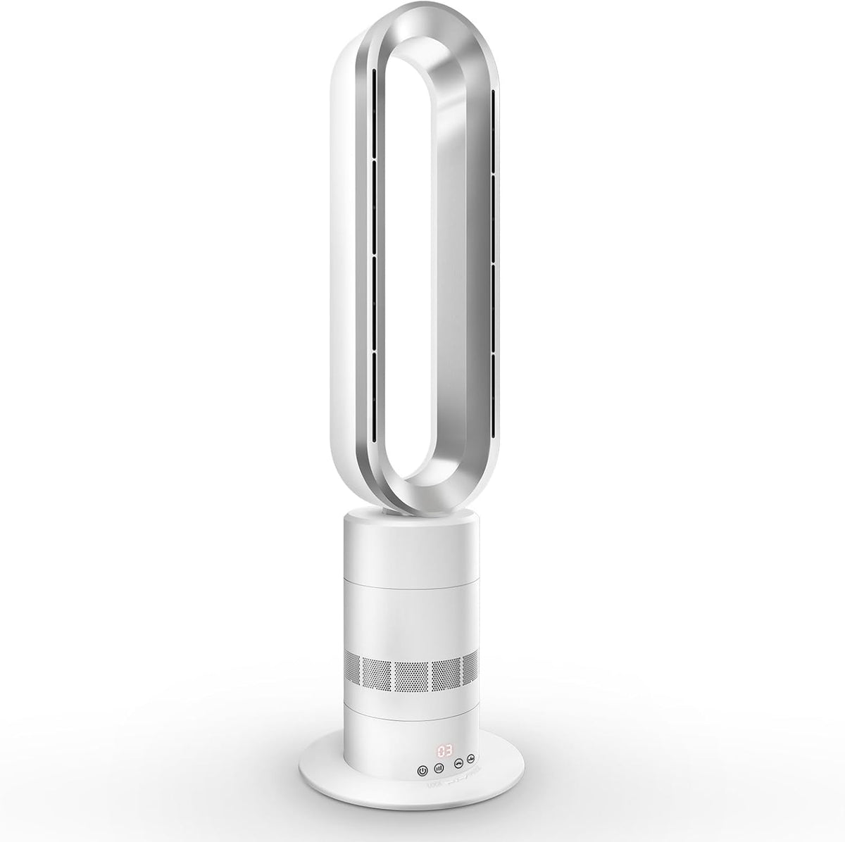 Eduzita TP18Pro 2-in-1 Turmventilator, 10 Kühl- & 3 Heizstufen, 51 dB, Heizgerät & Kühlventilator, Fernbedienung & Touch-Bedienung, Timer