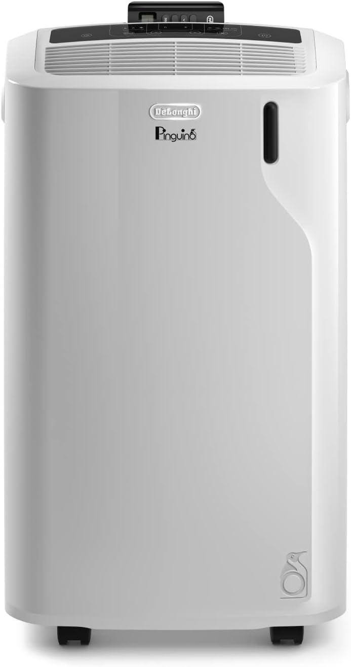 De'Longhi Pinguino - 3-in-1 Mobiles Klimagerät, Luftentfeuchter, Ventilator, 24 Stunden