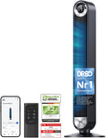 DREO 25 dB Leiser Smart Turmventilator, Bodenventilator, Automatisch, Schlafzimmer