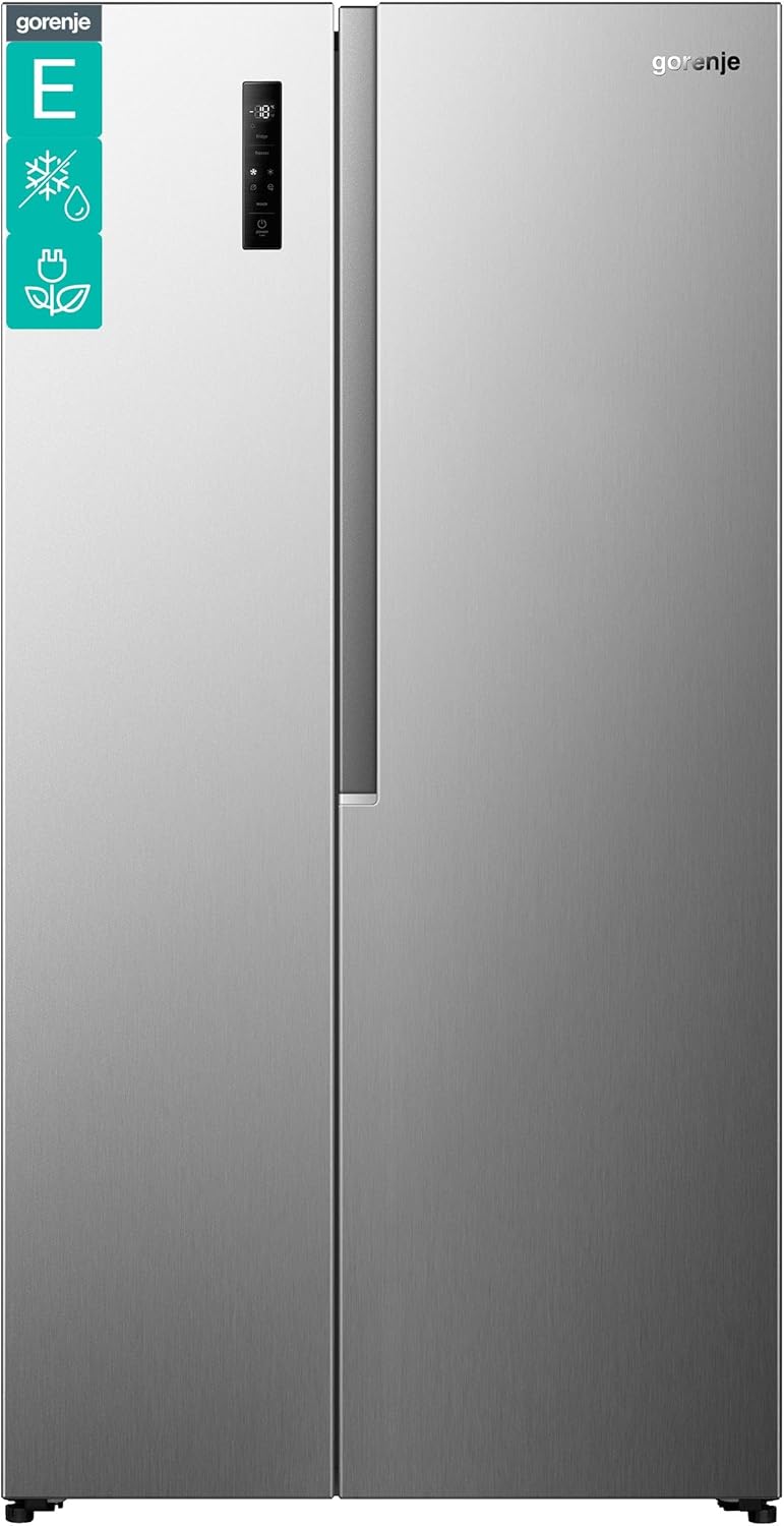 Gorenje NRS917E41X Side-by-Side, Automatisch, 2 °C, 24 °C, 26 Stunden