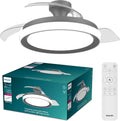 Philips Bliss Deckenventilator mit LED-Licht und Einziehbaren Flügeln