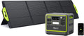 FOSSiBOT F2400 Powerstation mit 200 W Solarpanel, Fernseher, Haartrockner, 2048 WH, 2400 W, 640000 MAH, 1,5 Stunden, 1100 W, 2 Stunden