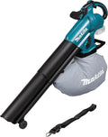 Makita DUB187Z 18-V-Akku-Laubbläser für Garten und Werkstatt, 98 m/s, 192 m3/h, 3 Stufen, Dauerbetrieb, optionale Saugfunktion, ohne Akku/Ladegerät